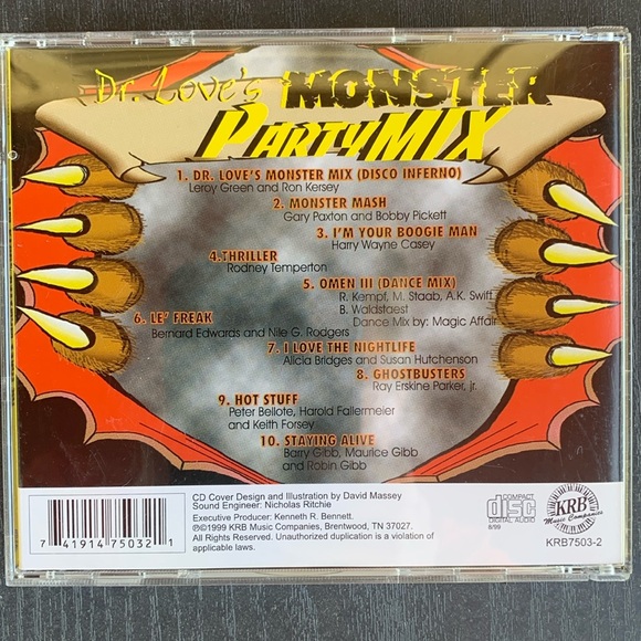 10 for $10 💿 Monster Party Mix - Picture 2 of 2